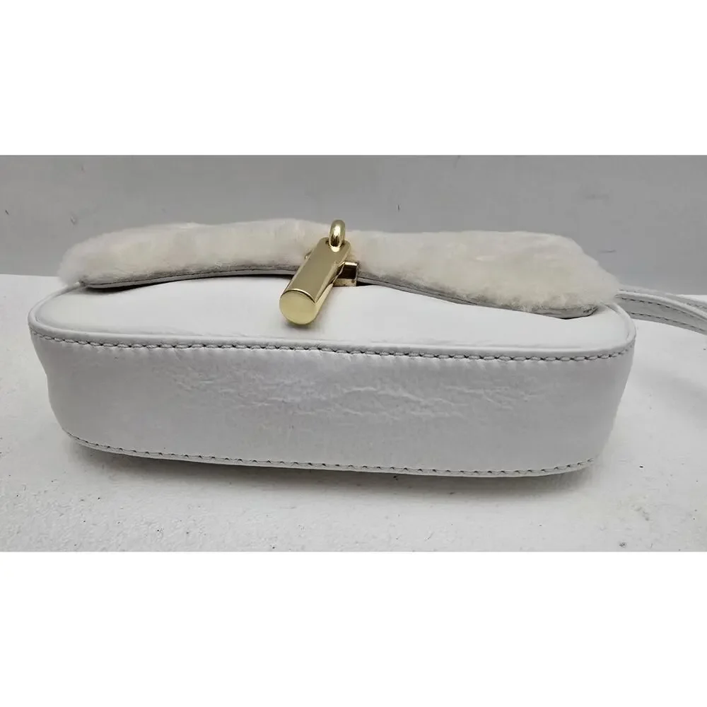 ELIZABETH AND JAMES Cynnie Nano Crossbody Leather Sheepskin Purse Bag